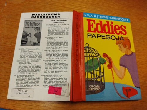 Eddies papegoja - Carolyn Haywood. bok. Very Fine plus
