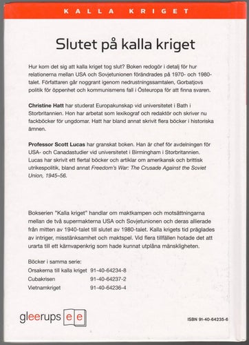 Slutet på kalla kriget / Christine Hatt