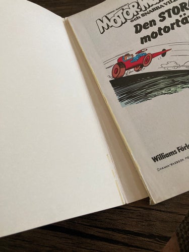 Hanna barbera`s MotorMulle och snabba Ville Det Stora Rallyt