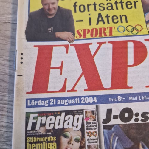 Expressen Lördag 21 augusti 2004