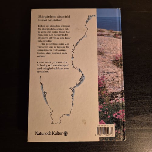 Skärgårdens växtvärld av Klas Rune Johansson, 1997 Växter Växtbok Skärgård Book