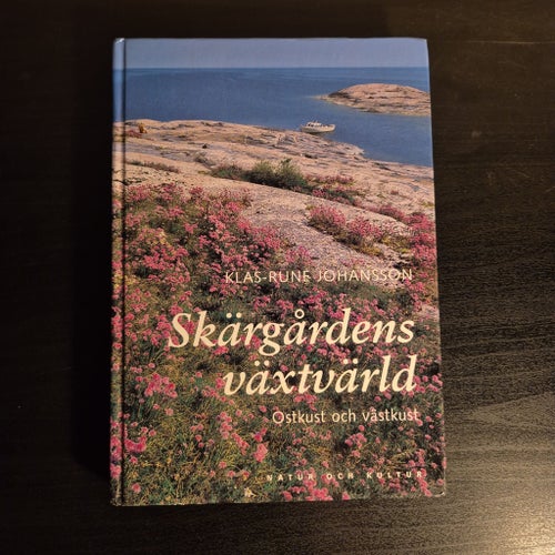 Skärgårdens växtvärld av Klas Rune Johansson, 1997 Växter Växtbok Skärgård Book