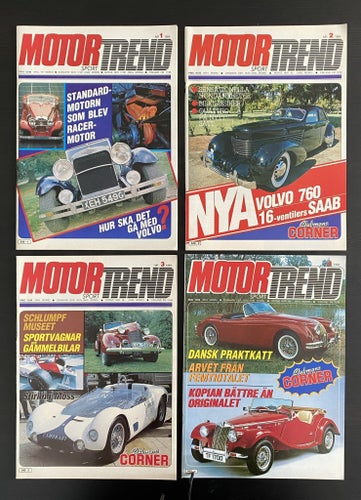 Motor Trend Sport - Årgång 1984