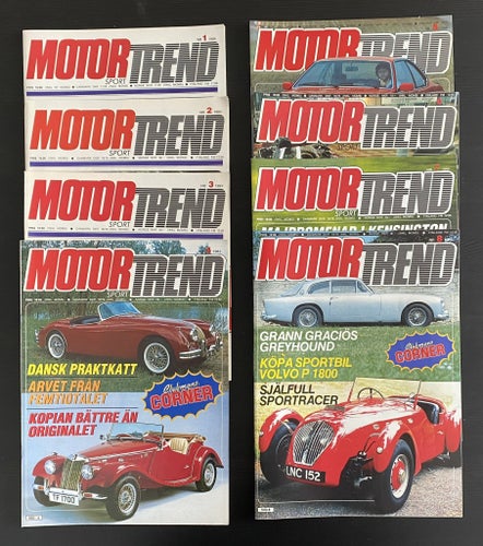 Motor Trend Sport - Årgång 1984