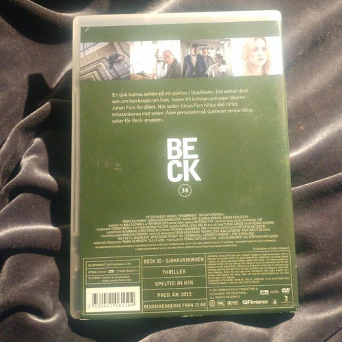 Beck 30 - Sjukhusmorden DVD