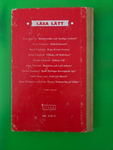 Kajsa Kavats äventyr - Astrid Lindgren - 1957