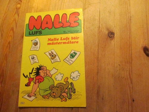 NALLE LUFS NR 7 / 1977 I MYCKET FINT SKICK