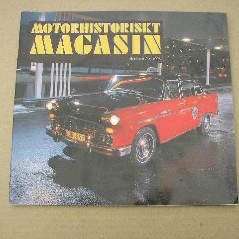 MHS Motorhistoriskt Magasin 1996 Nr.2
