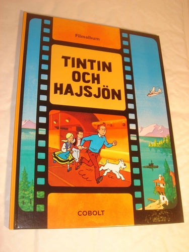 Tintin och Hajsjön filmalbum INB. NY Cobolt