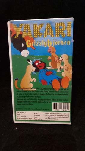 Yakari - Grizzlybjörnen (VHS) Köpvideo - OOP/Utgången