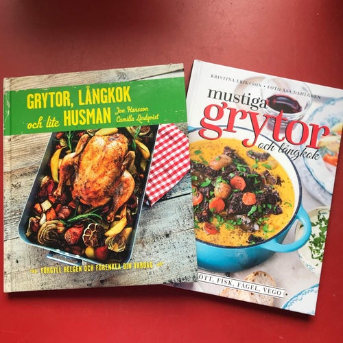 GRYTOR, LÅNGKOK OCH LITE HUSMAN + MUSTIGA GRYTOR OCH LÅNGKOK