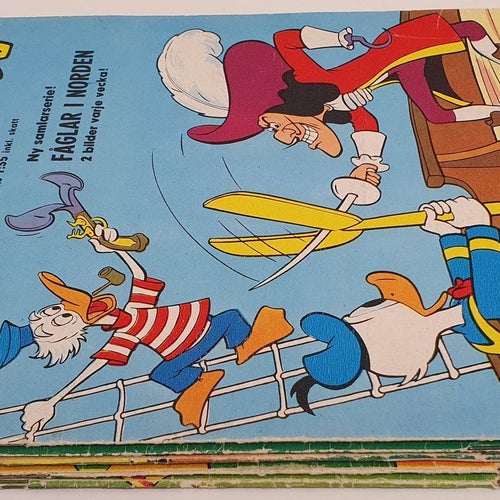 Kalle Anka & Co 1969 x 5 / GD/VG / lässkick