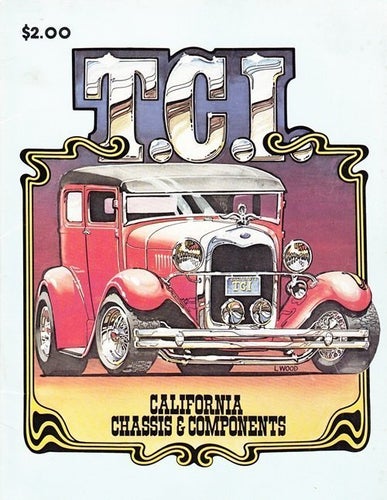 T.C.I. California Chassis & Components av L. Wood, 1970-tal