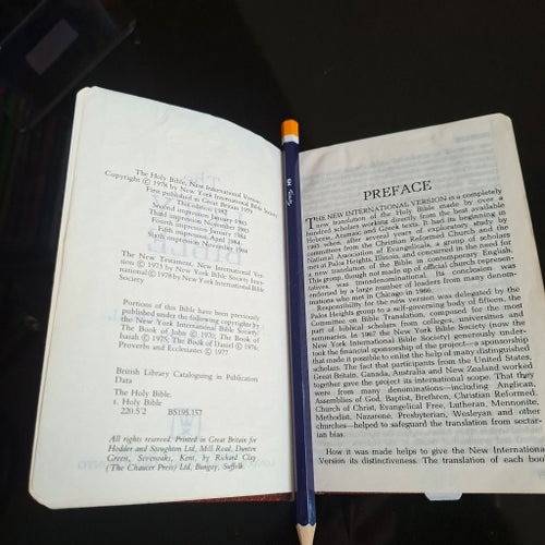 Holy Bible New International Version 1978