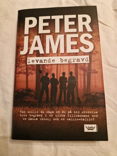 Levande begravd av Peter James, 2007 (Inbunden, Nyskick)