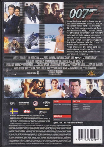 DVD / Die Another Day / James Bond / Pierce Brosnan, Halle Berry / Nyskick