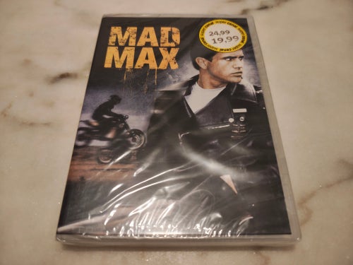 Mad Max m. Mel Gibson på DVD - Nytt och inplastat