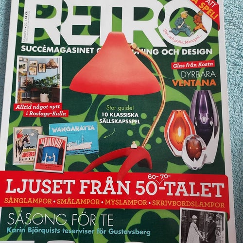 Tidskrift RETRO Nummer 6 år 2018
