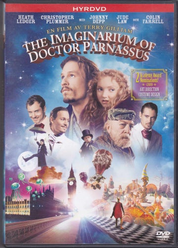 DVD / The Imaginarium Of Doctor Parnassus / Ex-rental / Jude Law / Nära nyskick