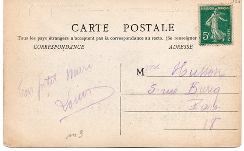 Brevkort Sjö KRIG - Cie . Ubåten S.C.1N°7092
