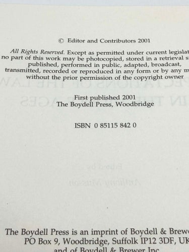 Foundations of the Communal Order – Sällsynt engelsk medeltidshistoria!