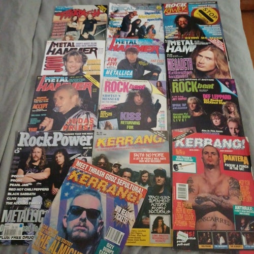 Musiktidningar 90-Talet.