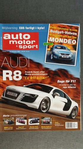 Auto motor & sport 4 2007: BMW 335i Cab, Opel GT (ny och gammal) + Astra 1,6T