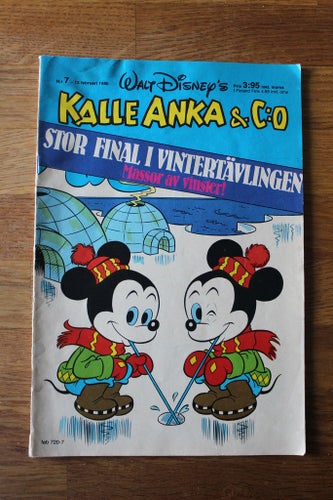 KALLE ANKA 1980 NR 7