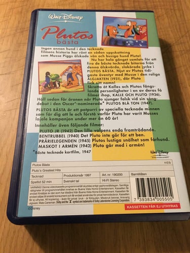 Plutos bästa (VHS)