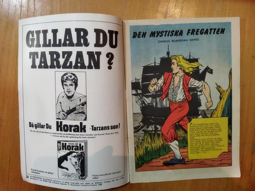 Illustrerade klassiker nr 54 Den mystiske fregatten Charles Boardman Hawes. VF