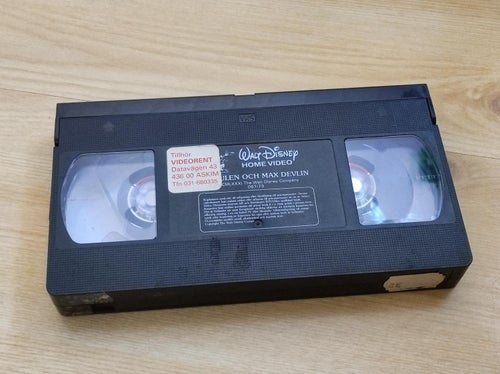Djävulen Och Max Devlin - Elliott Gould (VHS) EX RENTAL- Hyrfilm DISNEY