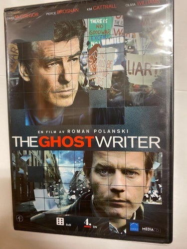 DVD The Ghost Writer INPLASTAD