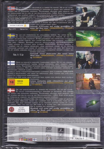 DVD / Interceptor Force / Olivier Gruner / Ny & Inplastad