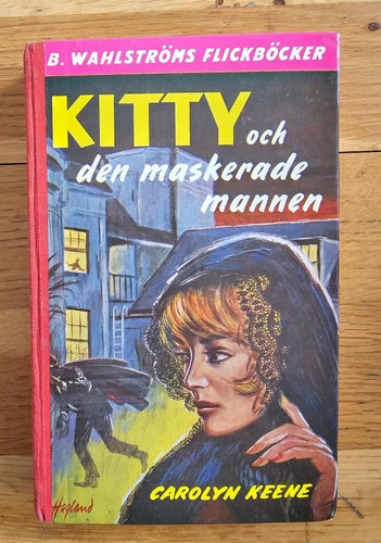 BOK. KITTY OCH DEN MASKERADE MANNEN. CAROLYN KEENE.