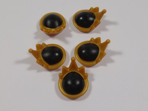 5st Bitar - Tiara / Krona till The Queen Evil - 1,4cm - Disney Lego