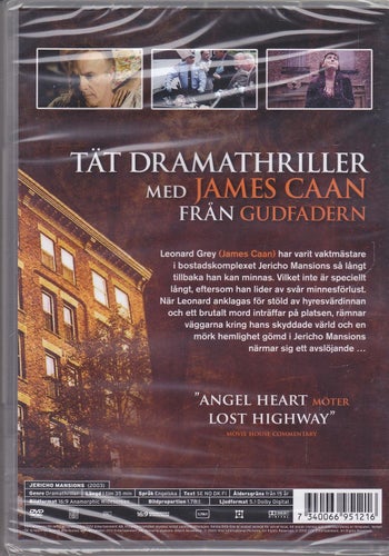 DVD / House Of Jericho / James Caan, Jennifer Tilly / Ny & Inplastad