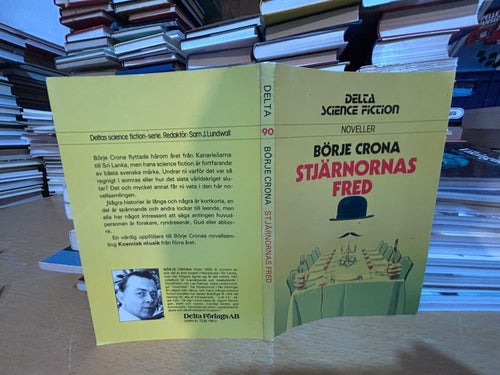 Stjärnornas Fred av Börje Crona, bok, Very fine plus