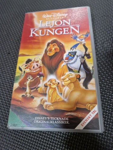 Lejonkungen VHS