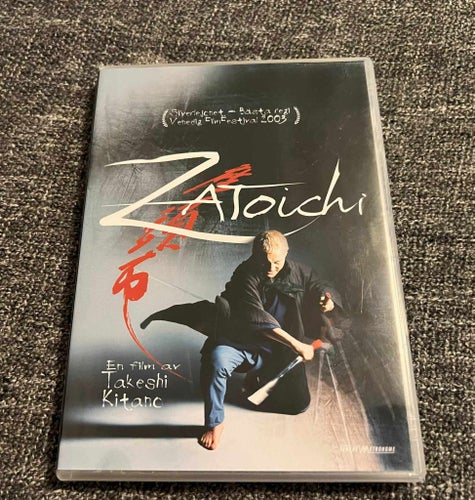 THE BLIND SWORDSMAN ZATOICHI (2003) SVENSK UTGÅVA MKT FIN. SÄLLSYNT!