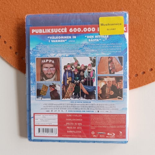 Sune i Fjällen - Blu-ray, Svensk Text *NY*