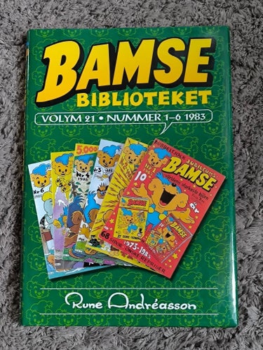 Bamse Biblioteket Volym 21, Rune Andréasson, 1983
