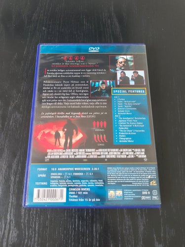 De Blodröda Floderna (The Crimson Rivers) (DVD)