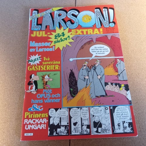 LARSON ! ,, Nr 8-9 ,, 1988 . JUL - EXTRA ( Första Årgången )