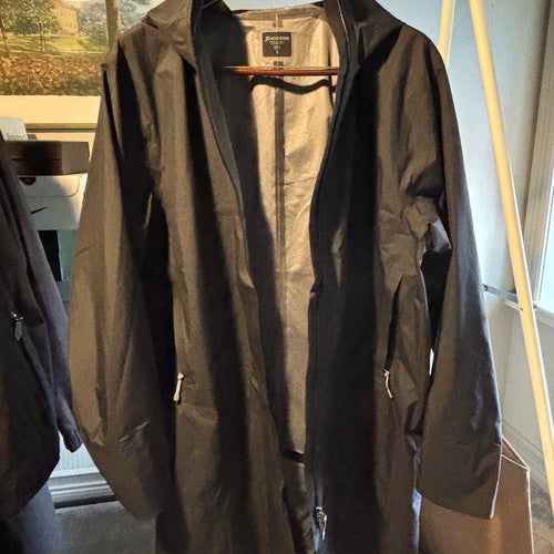 Houdini svart parkas, storlek L
