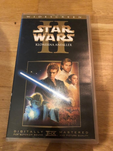 Stasr Wars Klonerna anfaller- VHS