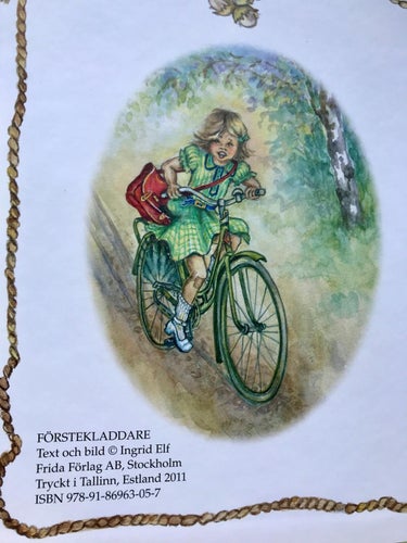 FÖRSTEKLADDARE Ingrid Elf 2011
