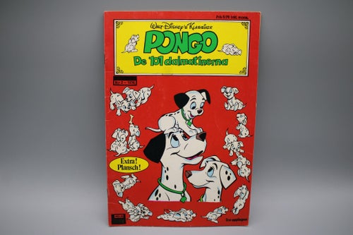 Walt Disneys Klassiker NR 2 1976 - Pongo och de 101