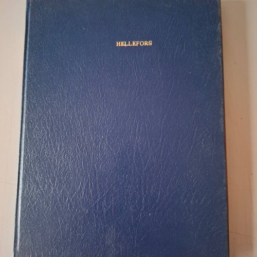 Hellefors bruks aktiebolag. Hällefors. Suecia. HBA.