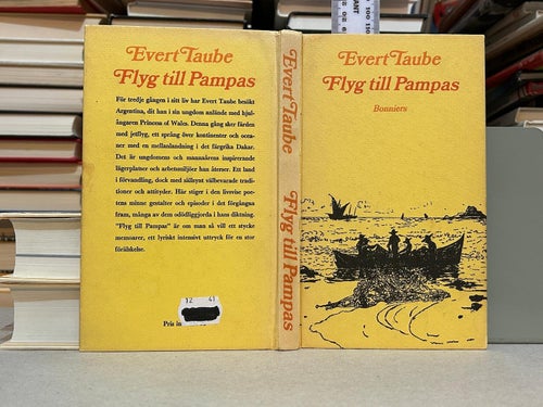Flyg till Pampas av Evert Taube. bok, Very Good plus