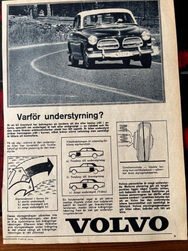 Volvo Amazon 1961 annons
